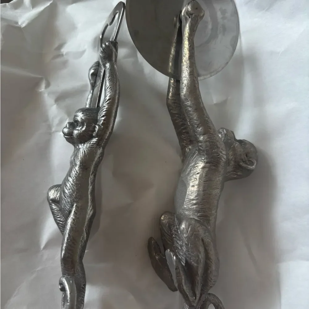 Neiman Marcus Arthur Court Monkey Pizza Cutter Bottle Opener retired kitchen